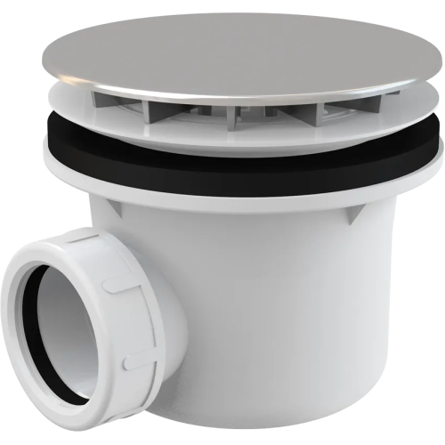 Сифон для душового піддона Koller Pool P90CPP хромований (A49CR) 