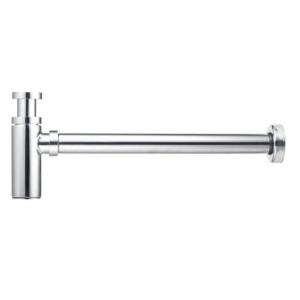 Сифон для умивальника KollerPool KP-7007 d32 латунь, хром  