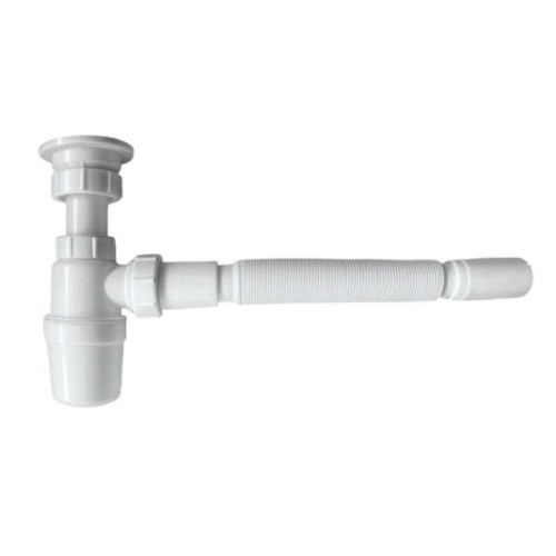 Сифон для умивальника  KollerPool KP-7013 d40 з гнучким з'єднанням  