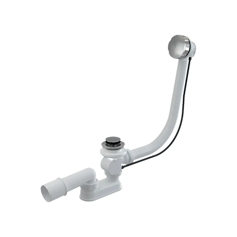 Сифон для ванни Koller Pool B70CPMA80 80cm автомат, метал (A55KM-80)  