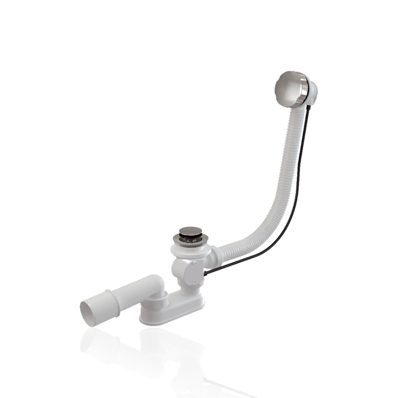 Сифон для ванны Koller Pool B70CMMA80 80cm автомат, металл (A55KM-80-KOL-01)