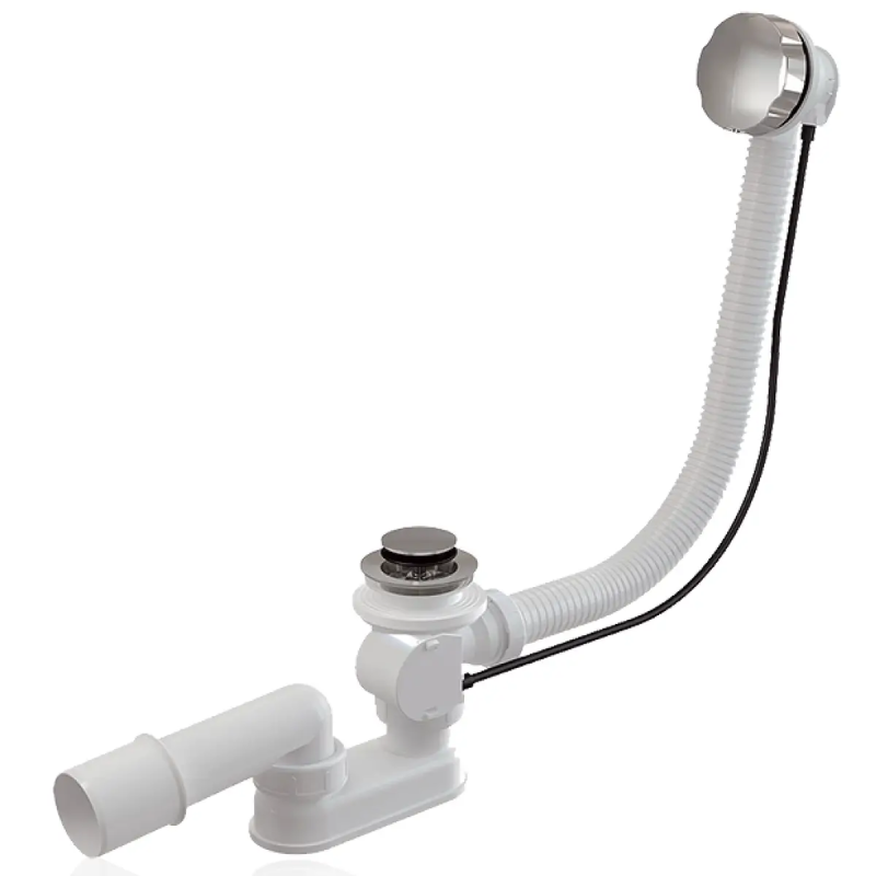 Сифон для ванны Koller Pool B70CMMA80 80cm автомат, металл (A55KM-80-KOL-01)