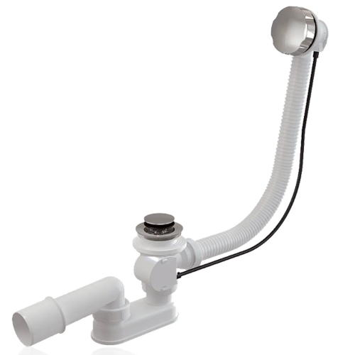 Сифон для ванны KollerPool B70CMMA100 100cm автомат, металл (A55K-100-KOL-01) Сифон для ванны KollerPool B70CMMA100 100cm автомат, металл (A55K-100-KOL-01)