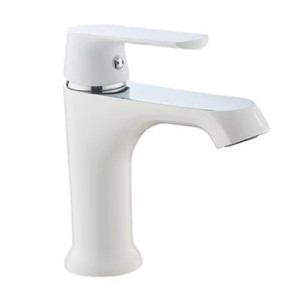 Смеситель для умывальника Frap F1031 (белый/хром)