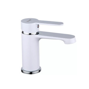 Смеситель для умывальника Frap F1041 (белый/хром)