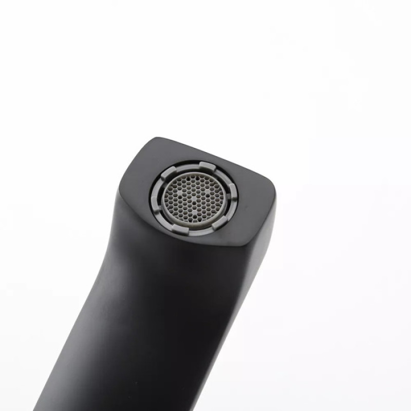 Змішувач для умивальника Frap F1071-26 (високий, чорний)