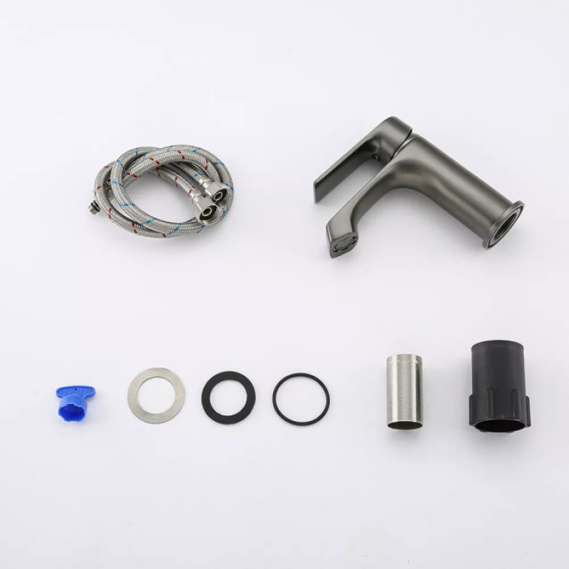 Змішувач для умивальника Frap F1071-9 (сірий)