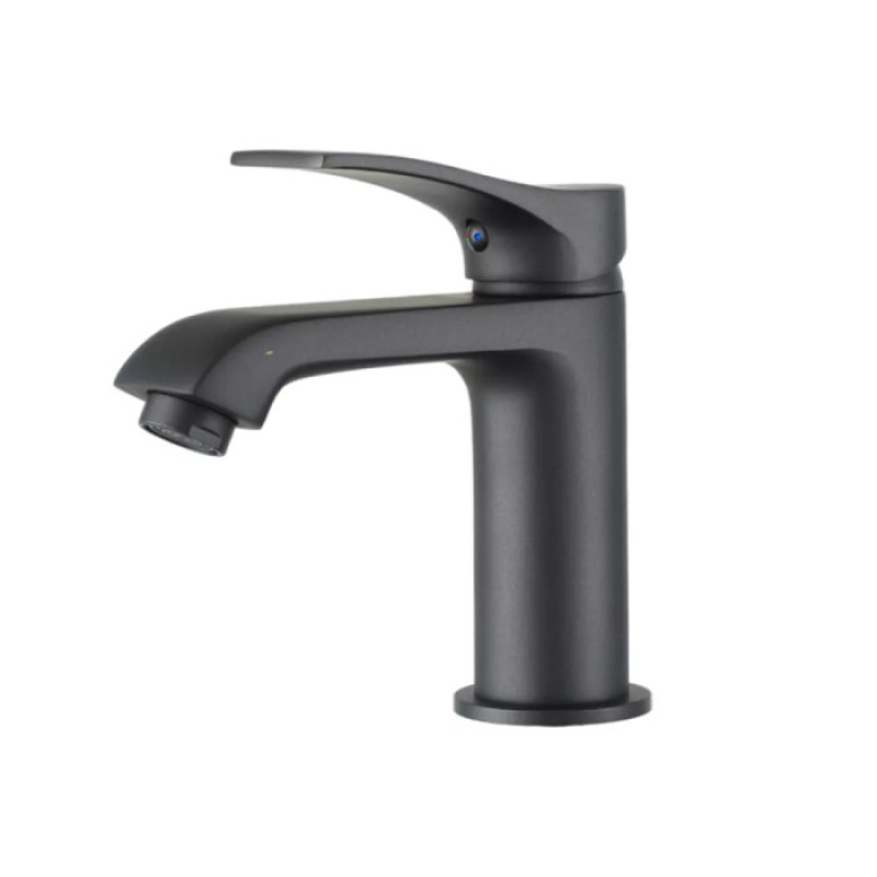 Змішувач для умивальника Frap F1075-9 (чорний)