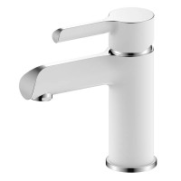 Змішувач для раковини GAPPO G1003-8 (білий/хром)