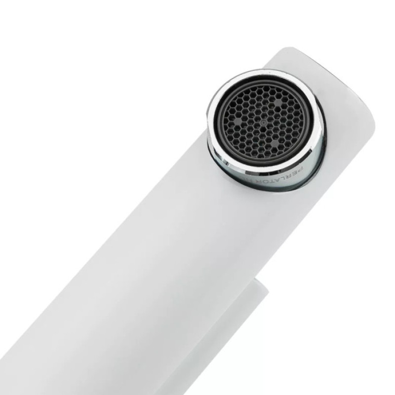 Змішувач для раковини GAPPO G1003-8 (білий/хром)