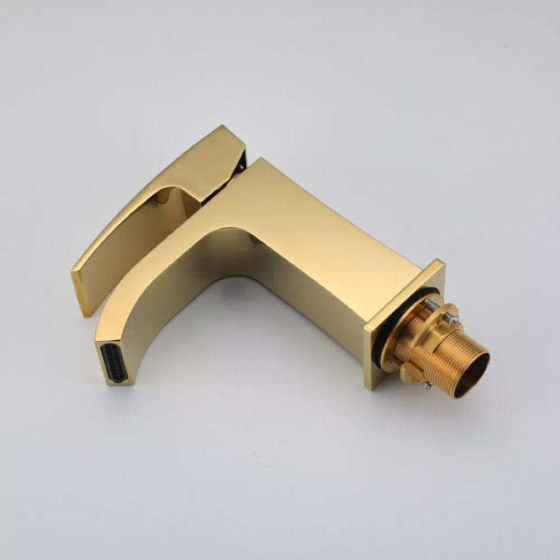 Смеситель для умывальника GAPPO G1007-3 (золото)