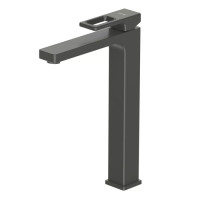 Змішувач для умивальника GAPPO G1017-92 (високий, збройова сталь) 