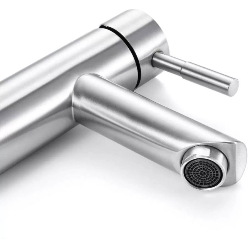 Змішувач для умивальника WEZER EKO1A-01 (сатин)