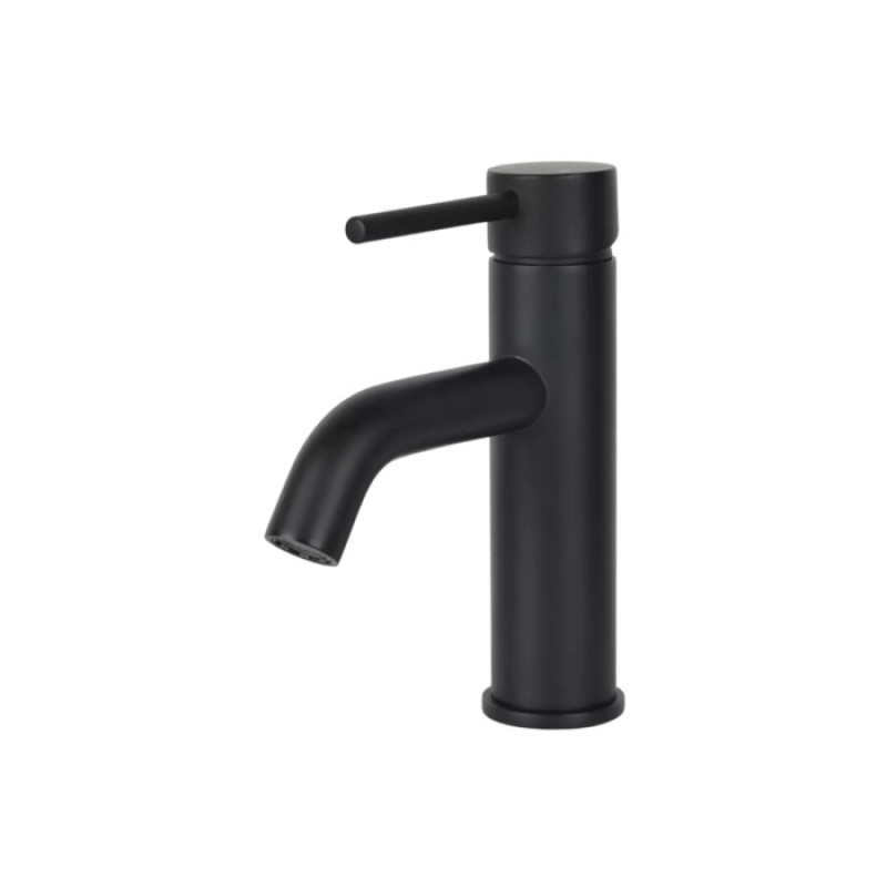 Змішувач для умивальника WEZER EKO1C-01-BLACK (нержавіюча сталь, чорний)