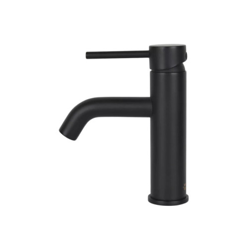 Змішувач для умивальника WEZER EKO1C-01-BLACK (нержавіюча сталь, чорний)