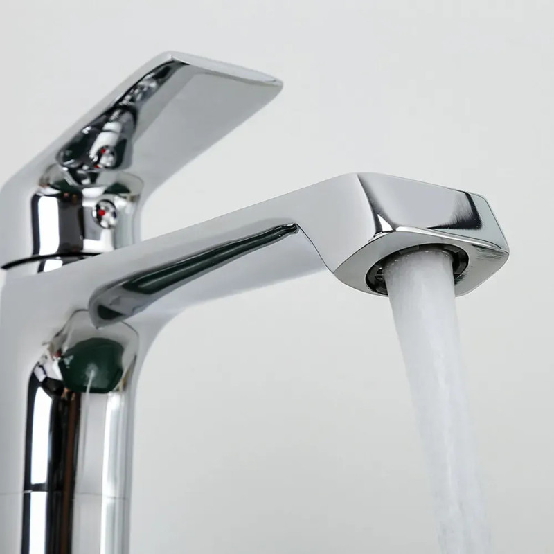 Змішувач для умивальника Frap F1071-2 (високий, хром)