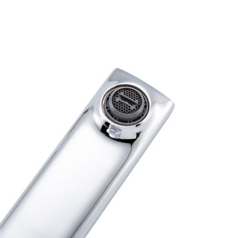 Змішувач для умивальника FRAP F1088, литий вилив, латунь, хром 