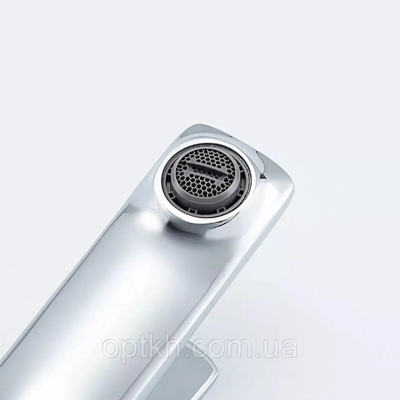 Змішувач для умивальника FRAP F1088, литий вилив, латунь, хром 