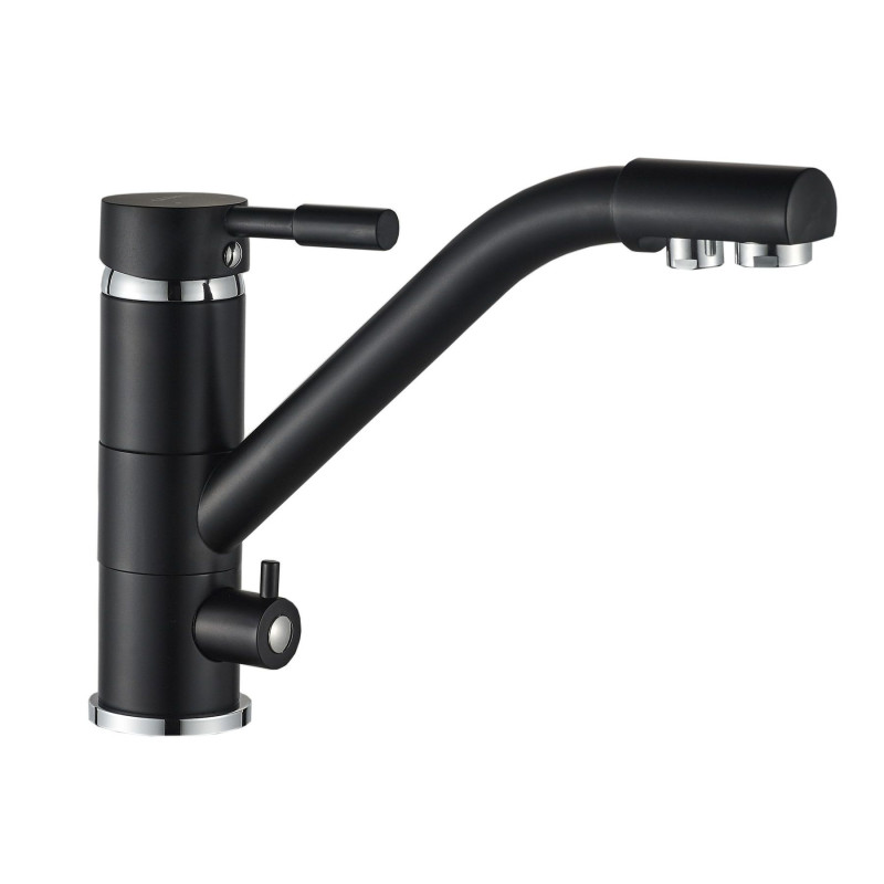 Смеситель для кухни Globus Lux LAZER GLLR-0555-10-BB под осмос