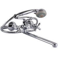 Змішувач для ванни Globus Lux GB-DOMINOX-0316-Euro L350мм латунь  