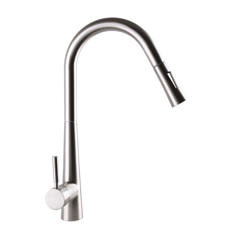 Змішувач для кухні Globus Lux LAZER GLLR-1033-StSTEEL 