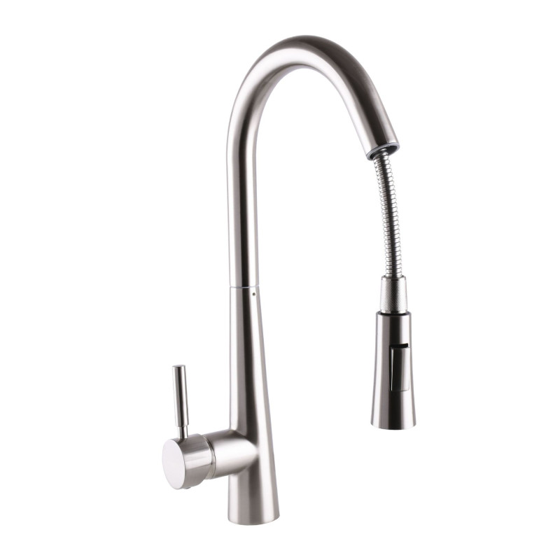 Змішувач для кухні Globus Lux LAZER GLLR-1033-StSTEEL 