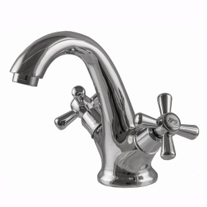 Смеситель для умывальника DOMINO DYM-027-CRUIZE керамика, хром