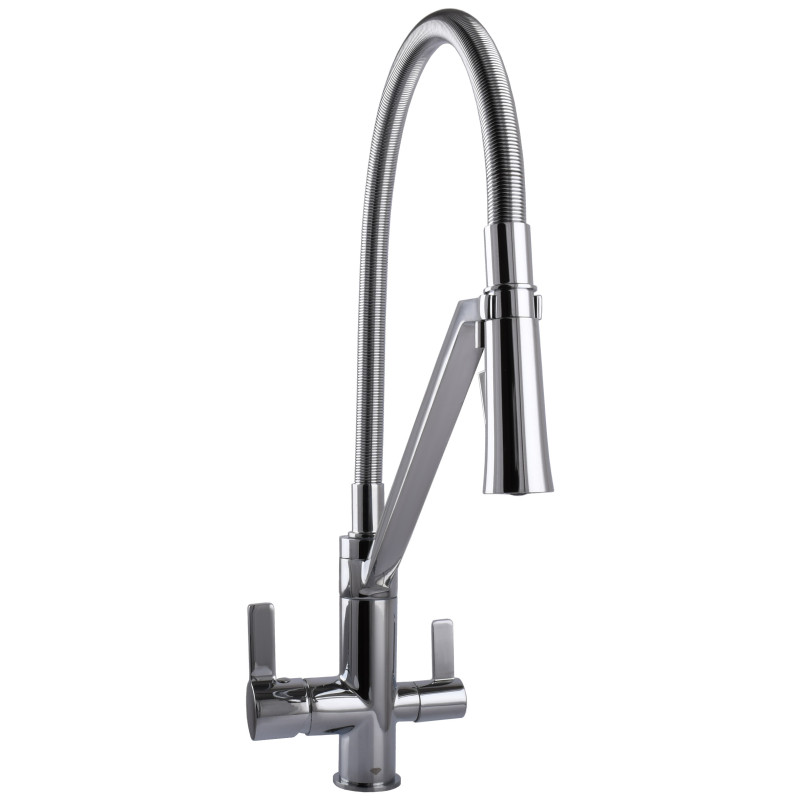 Змішувач для кухні TOPAZ ZARA TZ 8812-H24-S  під осмос 