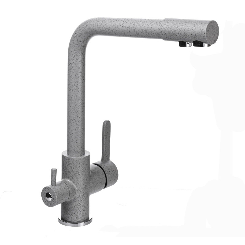 Смеситель для кухни Globus Lux LAZER GLLR-0444-2-ARENA под осмос