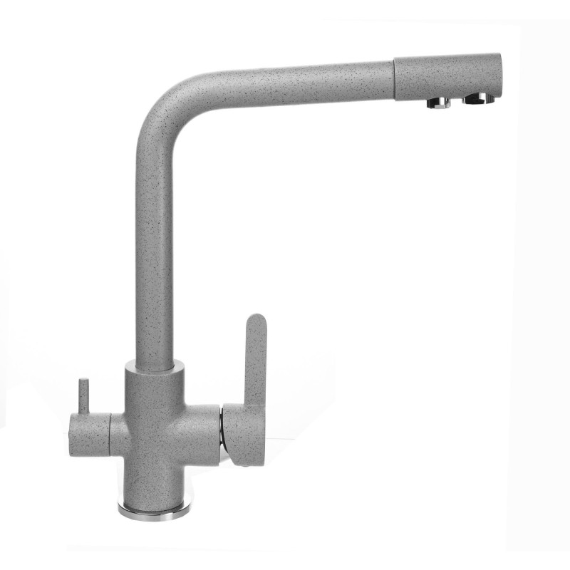 Смеситель для кухни Globus Lux LAZER GLLR-0444-2-ARENA под осмос