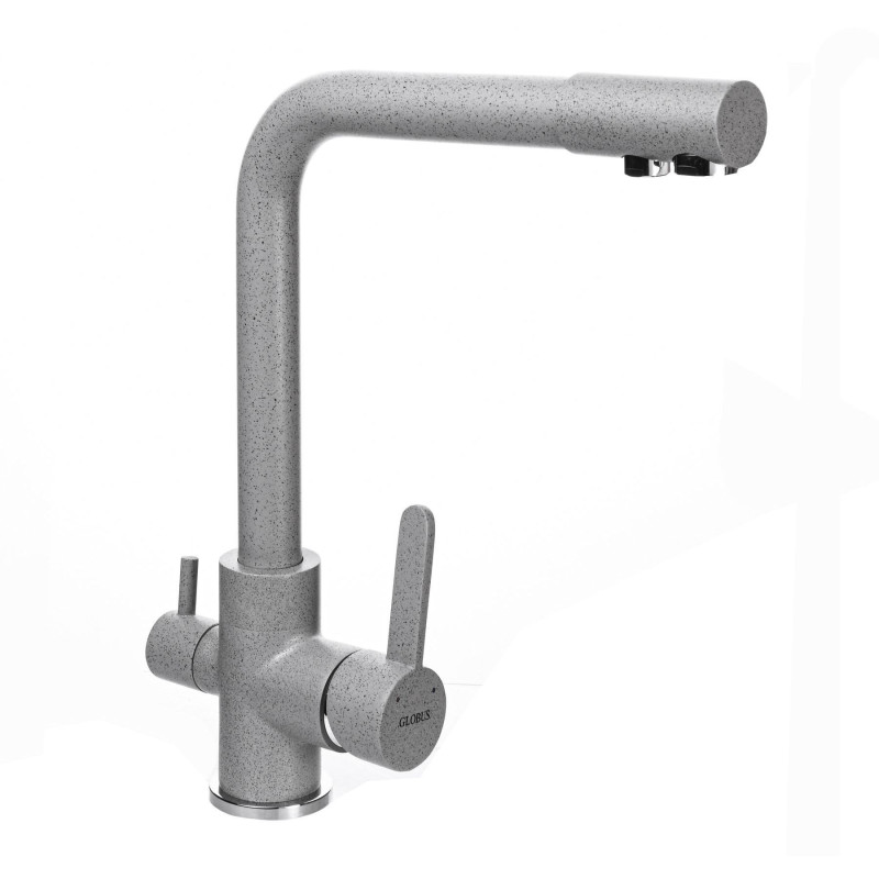 Смеситель для кухни Globus Lux LAZER GLLR-0444-2-ARENA под осмос