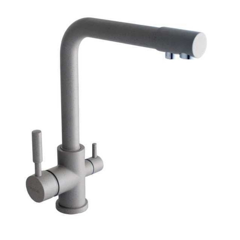 Смеситель для кухни Globus Lux LAZER GLLR-0444-2-ARENA под осмос