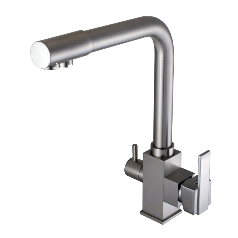 Смеситель для кухни Globus Lux LAZER GLLR-0100-8-STSTEE под осмос