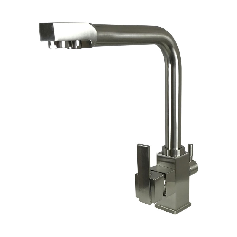 Смеситель для кухни Globus Lux LAZER GLLR-0100-8-STSTEE под осмос