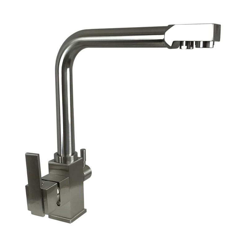 Смеситель для кухни Globus Lux LAZER GLLR-0100-8-STSTEE под осмос