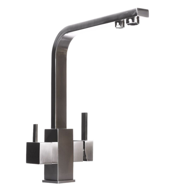 Смеситель для кухни Globus Lux LAZER GLLR-0111-8-STSTEEL под осмос