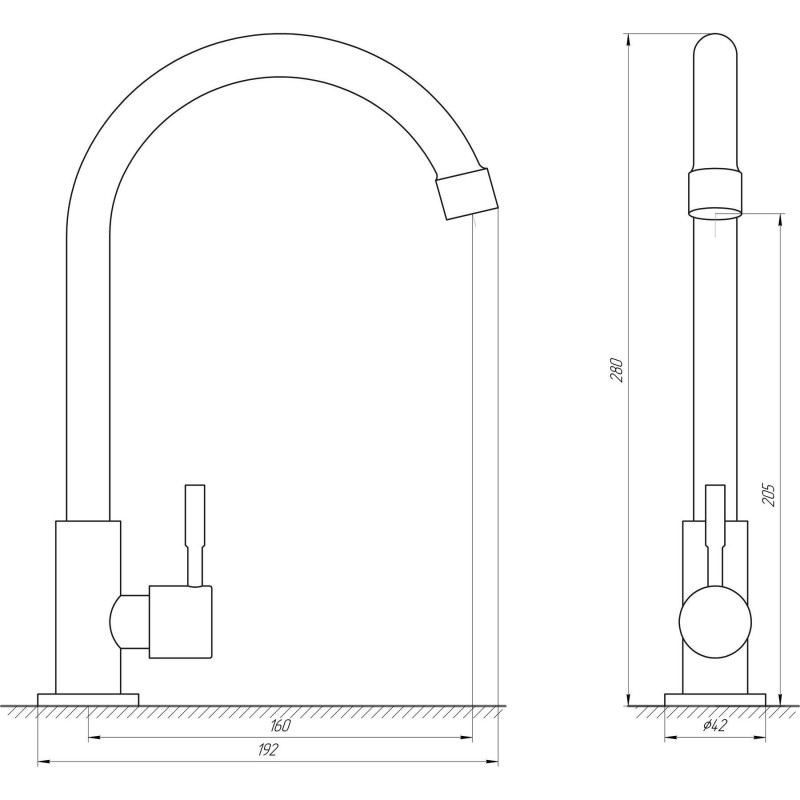 Монокран Globus Lux ALPEN SUS-001M 