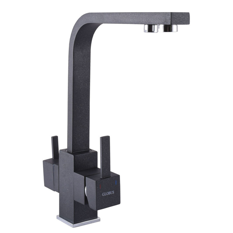 Змішувач для кухні Globus Lux LAZER GLLR-0111-1-ONIX під осмос