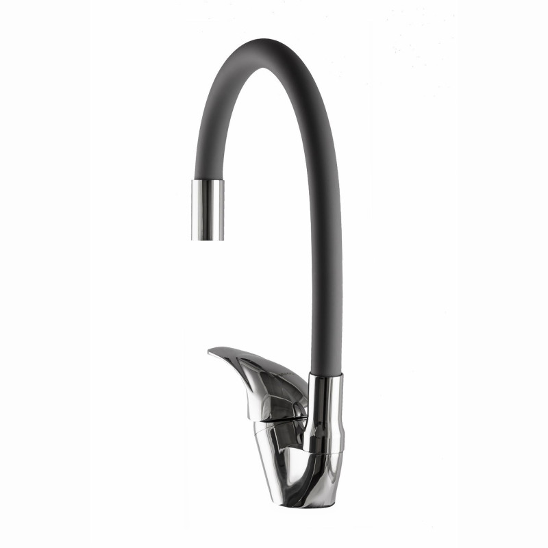 Смеситель для кухни EcoMix ENERGO E-GEZ-203SLR-GRAY 