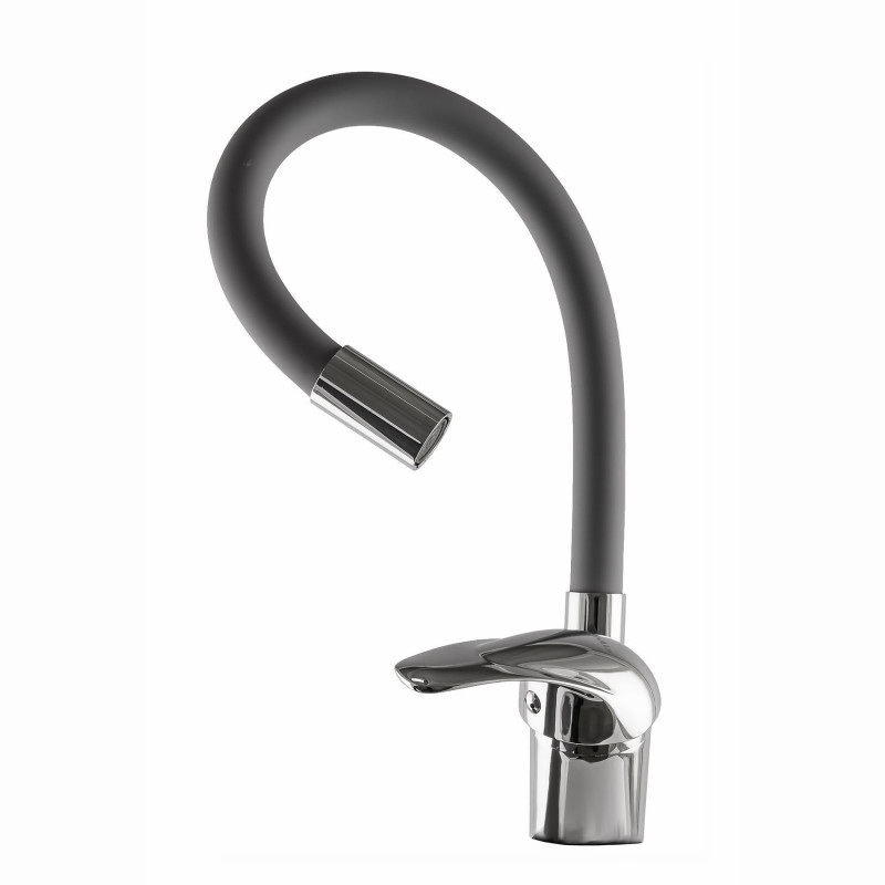 Смеситель для кухни EcoMix ENERGO E-GEZ-203SLR-GRAY 