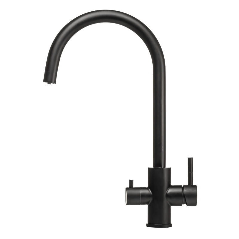 Змішувач для кухні  Globus Lux ALPEN SUS-0333-BB під осмос