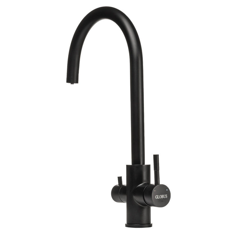 Змішувач для кухні  Globus Lux ALPEN SUS-0333-BB під осмос