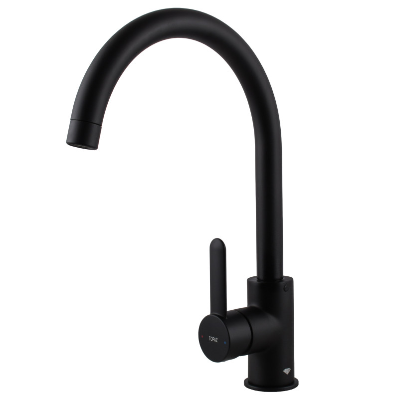 Змішувач для кухні TOPAZ CORSICA TC TC 8809-H48-BL 
