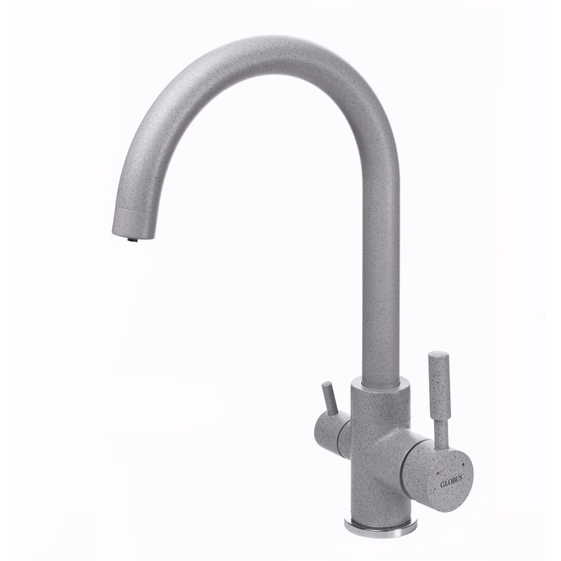 Змішувач для кухні Globus Lux LAZER GLLR-0333-2-ARENA під осмос  