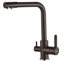 Змішувач для кухні Globus Lux LAZER GLLR-0444-6-MARONE під осмос