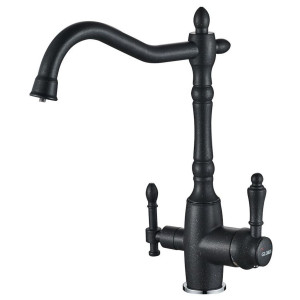 Смеситель для кухни Globus Lux LAZER GLLR-1000-1-ONIX под осмос