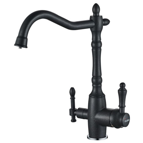 Смеситель для кухни Globus Lux LAZER GLLR-1000-1-ONIX под осмос
