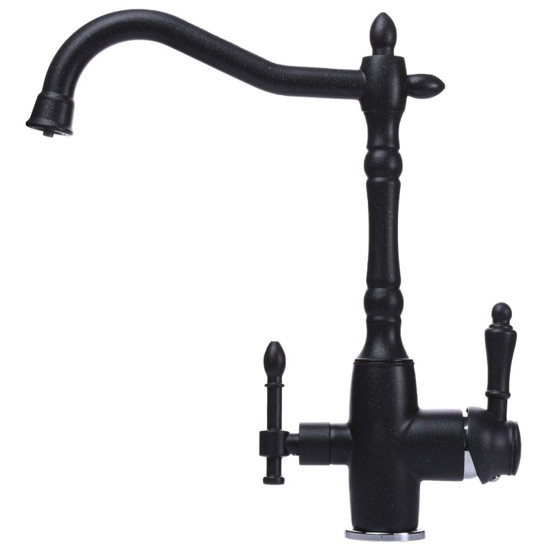 Смеситель для кухни Globus Lux LAZER GLLR-1000-1-ONIX под осмос