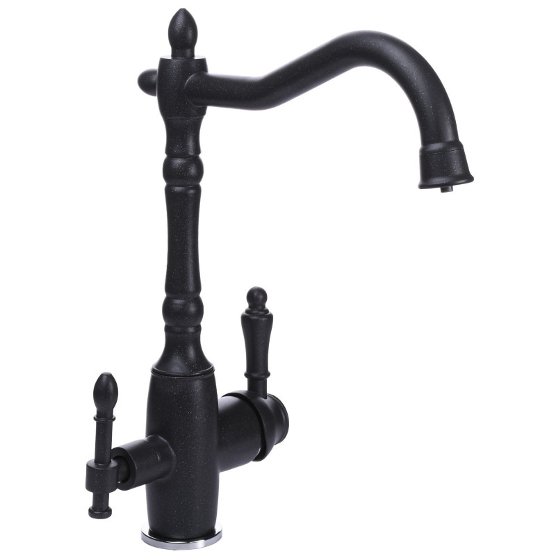 Смеситель для кухни Globus Lux LAZER GLLR-1000-1-ONIX под осмос