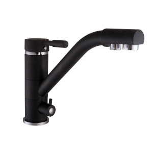 Змішувач для кухні Globus Lux LAZER GLLR-0555-1-ONIX під осмос